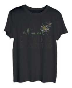 Edelweiss Beobachtung Spruch Für Wanderer Bergsteiger Berg T-Shirt