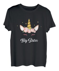Einhorn Große Schwester Schwangerschaft Ankündigung T-Shirt