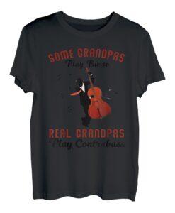 Einige Opas spielen Bingo Echte Opas spielen Kontrabass T-Shirt
