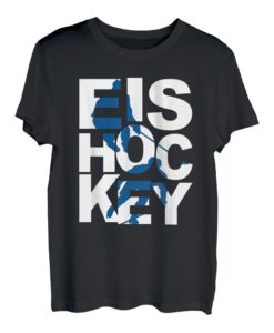 Eishockey Eishockeyspieler Eishockeyspielerin Puck Geschenk T-Shirt