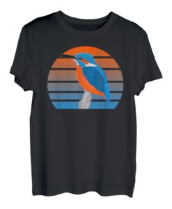 Eisvogel Vogel Singvogel Vogelfreund Ornithologe Biologe T-Shirt
