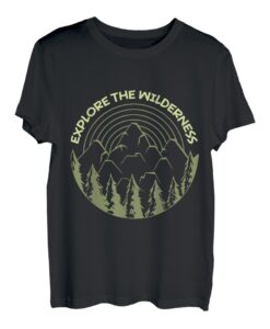 Entdecken Sie die Wildnis-Natur-Wildnis T-Shirt