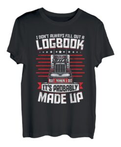 Erfundenes Logbuch Trucker T-Shirt