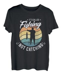 Es heißt Angeln nicht fangen Angler T-Shirt