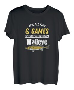 Es ist alles Spaß und Spiele, bis jemand einen Zander verliert T-Shirt