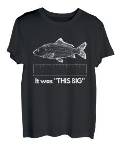 Es war DIESER GROSSE lustige Angelwitz T-Shirt
