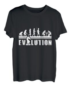 Evolution Schachspieler Schachfiguren Schach Schachspieler T-Shirt
