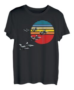 F16 Flugzeug Pilot Pilot Flieger Lustiges Geschenk für Männer Frauen T-Shirt