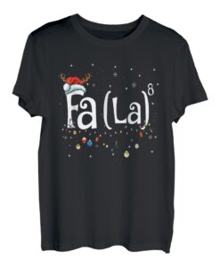 Fa (La)8 Lustiges Weihnachts-Weihnachtsmann-Geschenk T-Shirt