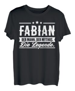 Fabian Name Lustiger Spruch Shirt Vorname Geschenk