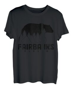 Fairbanks Alaska Bear Grizzly Pride im Freien, Vintage-Stil T-Shirt