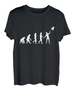 Falkner Evolution Falknerei Falke Beizjagd Vogel Geschenk T-Shirt