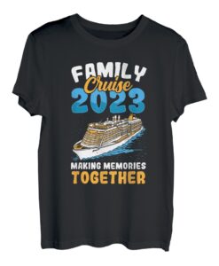 Family Cruise 2023 Boat Voyage Vacation Funny Cruise Ship T-Shirt