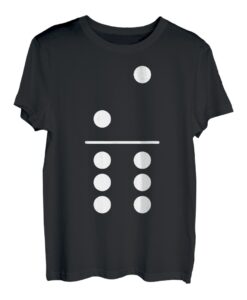 Fasching & Karneval 2/6 Dominostein Kostüm T-Shirt