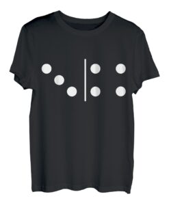 Fasching & Karneval 3/4 Domino Stein Kostüm T-Shirt