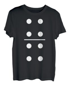 Fasching & Karneval - 4/4 Domino Stein Kostüm T-Shirt