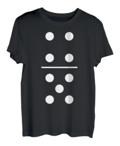 Fasching & Karneval - 4/5 Domino Stein Kostüm T-Shirt