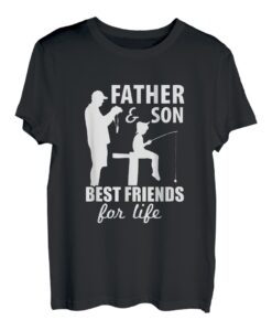 Father And Son Best Friends For Life Angelshirt Geschenk T-Shirt