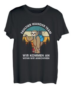 Faultier Wanderteam T-Shirt Faultier Wander Team T-Shirt