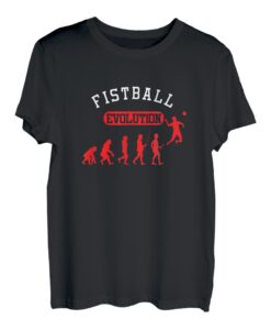 Faustballspieler Faustball Evolution Faustball Coach T-Shirt