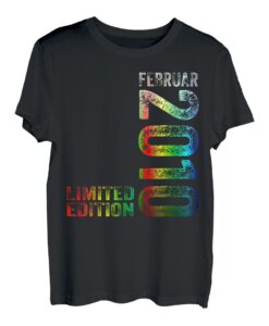 Februar 2010 Limited Edition Men Women 13th Birthday Party T-Shirt
