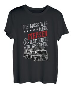 Feuerwehr Feuerwehrauto Feuerwehrmann Feuerwehrfrau Geschenk T-Shirt