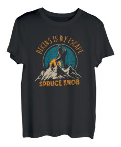 Fichten-Knauf, Wander- und Bergsteigerwege T-Shirt