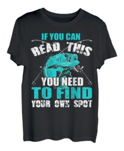 Finden Sie Ihren eigenen Fleckenfischen Fisch Natur Outdoor T-Shirt