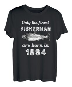 Finest Fisherman Geboren 1994 29 Jahre Angeln 29. Geburtstag T-Shirt
