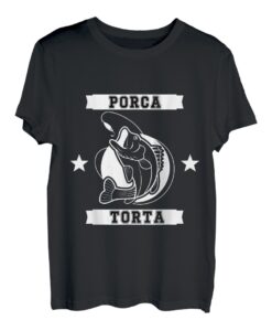 Fischer Geburtstagsgeschenk Porca Forelle T-Shirt