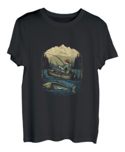 Fischerboot Fischerei Kawaii T-Shirt