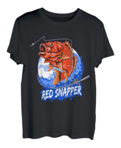 Fisherman's Reds Snapper Fischen Stalker T-Shirt