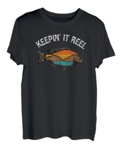 Fishermen's Funny Keepin' It Real, Bekleidung für Angelliebhaber T-Shirt