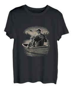 Fishing Dad Son Fisherman Vatertag T-Shirt