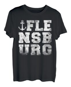 Flensburger Förde | Flensburg Anker Geschenk | T-Shirt
