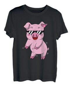 Floss Dance Schwein Ferkel Sau Flossing Tanz Kinder T-Shirt