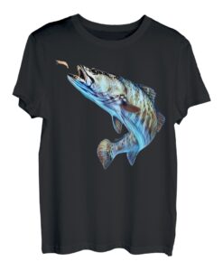 Forellenangeln, gesprenkelt, für Herren, Damen und Kinder T-Shirt