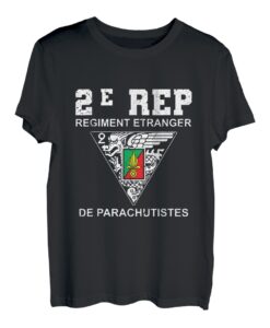Französisches Militär Army Etrangere Trupp Spruch Design T-Shirt