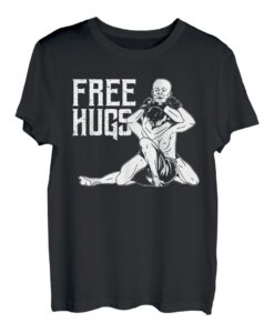 Free Hugs - Lustiges Brazilian Jiu-Jitsu, MMA, BJJ T-Shirt
