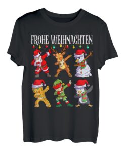 Frohe Weihnachten Santa Elf Kinder Männer Familie Weihnachts T-Shirt