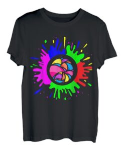 Fröhliches Holi-Festival der Farbe, feiern Sie dieses hinduistische Festival T-Shirt