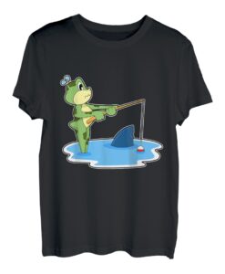 Frosch Hapfox Angeln T-Shirt