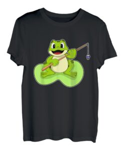 Frosch Hapfox Angeln T-Shirt