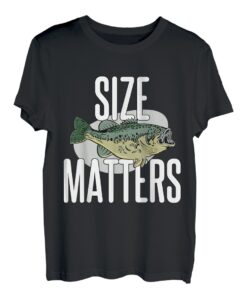 Funny Aqaurist Marine Biologie Fish Size matter Aquarium T-Shirt