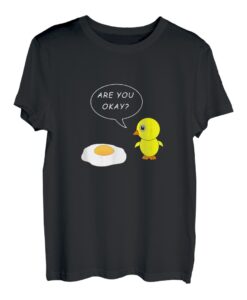 Funny Are You Okay Küken und Spiegelei Kaputtes Ei T-Shirt