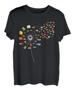 Funny Books, Löwenzahn-T-Shirt für Leseliebhaber, Mädchen, Frauen T-Shirt