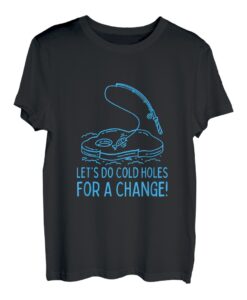 Funny Ice Fishing Ice Fisher Winter Angeln T-Shirt