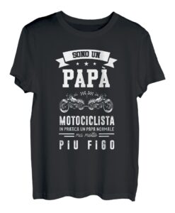 Für Vater Motorradfahrer Herren Geschenkidee T-Shirt