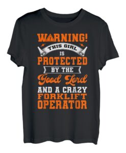 Gabelstapler Bediener Warnmaterial Handler Lift LKW Fahrer T-Shirt