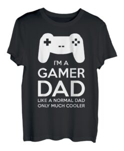 GAMER DAD Shirt Papa T-Shirt Zocker Shirts Gaming TShirt